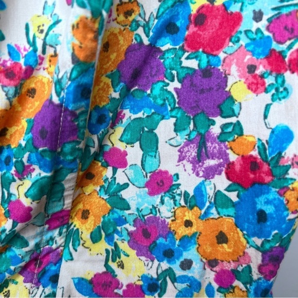 Asos Floral Bodycon Dress Size 18 - Picture 6 of 12